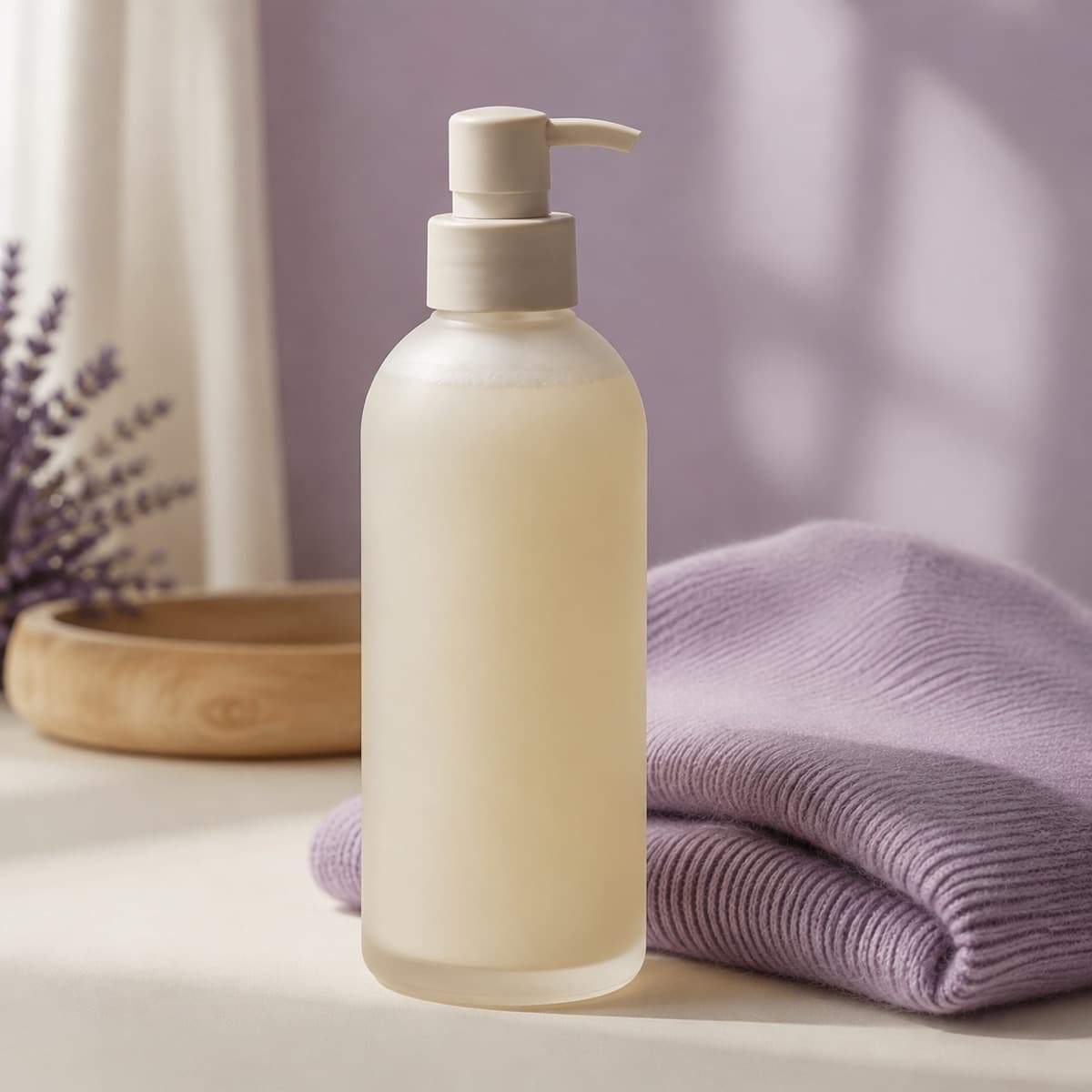 Wool & Cashmere Wash 16oz — A pH-neutral wash for the fibres that ordinary detergent strips.