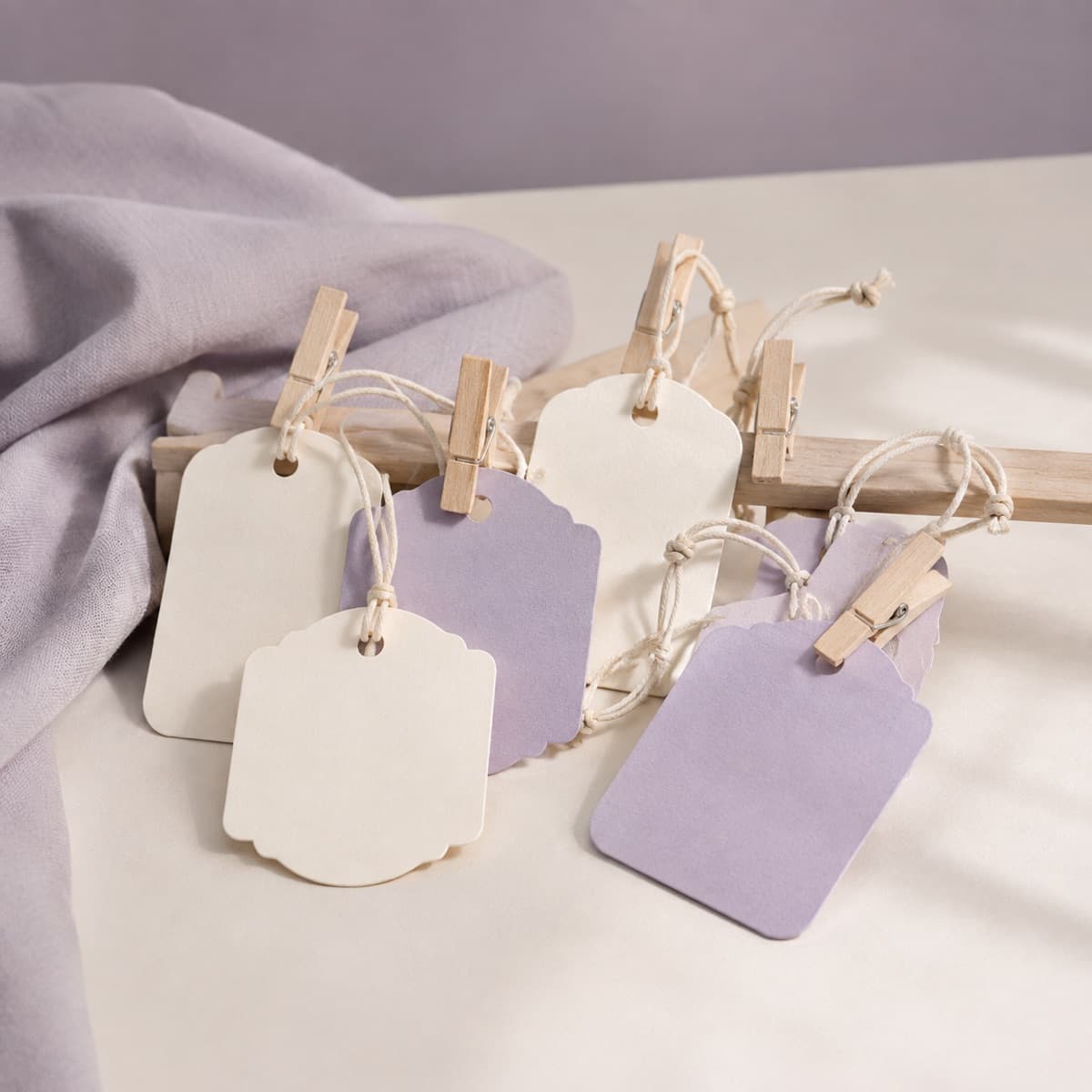Season Label & Clip Kit — Blank labels and wooden clips so next spring you are not opening every box.